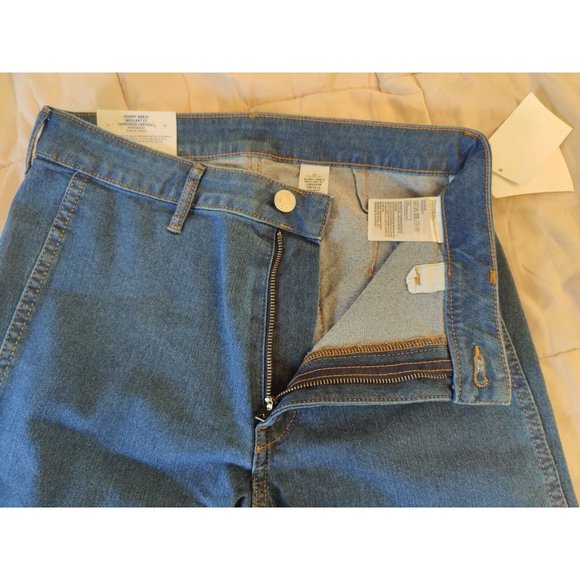 H&M &DENIM SKINNY ANKLE STRETCH JEANS WOMEN'S SIZE 29 HIGH WAIST MEDIUM WASH - Picture 4 of 10
